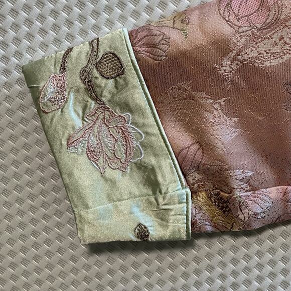 Ethnic Women’s Tang Suit Chinese Cheongsam Long Sleeve Retro Bird Button Coat XL - Picture 6 of 9